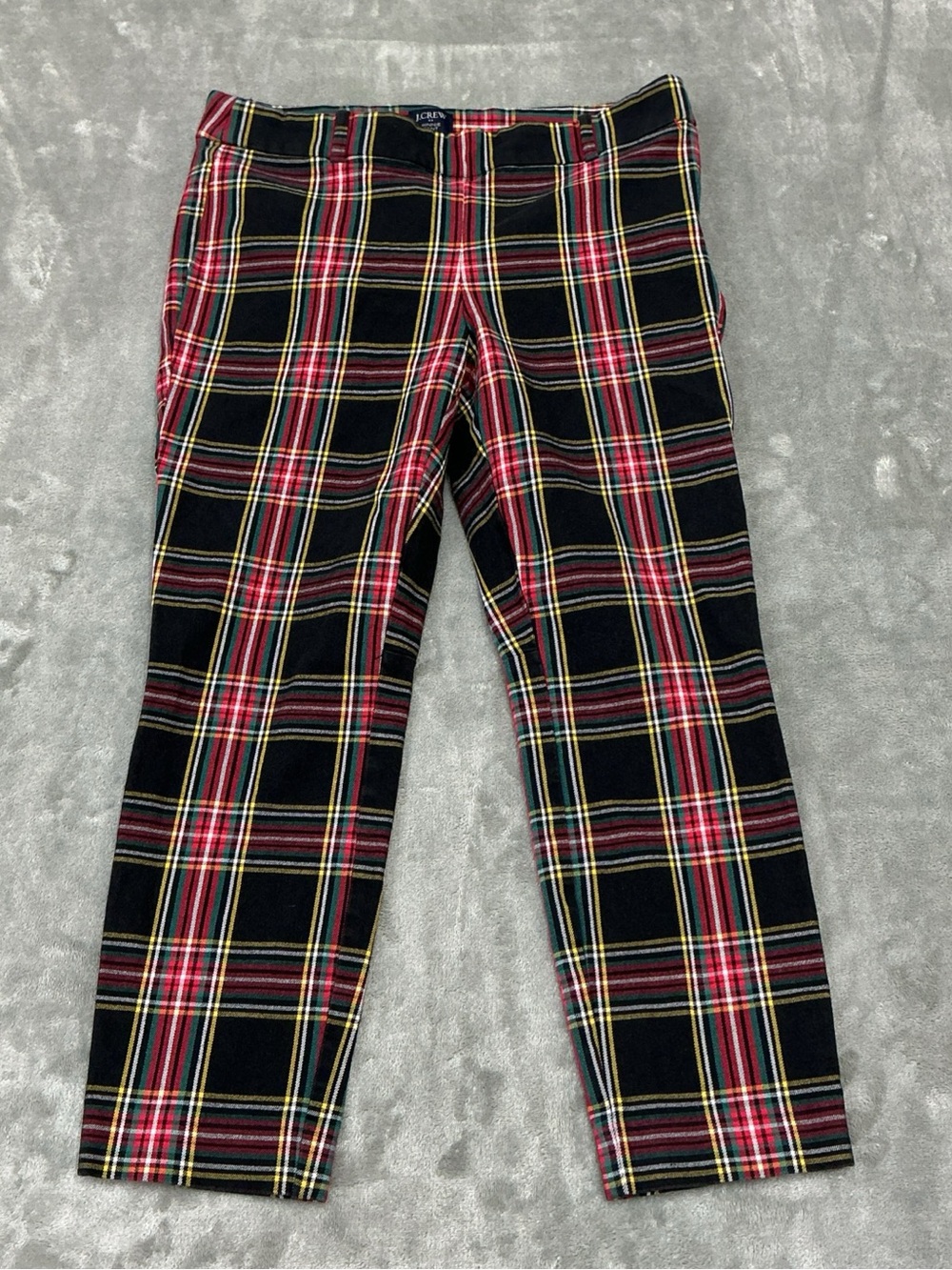 Vintage J Crew Winnie Pant Women’s 8 Plain Y2K ankle  cropped side zip